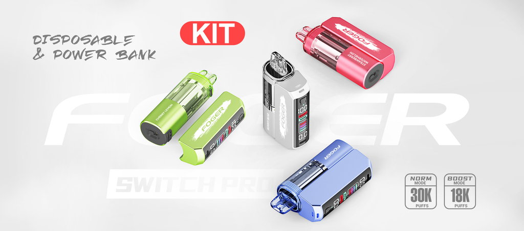 Foger Vape Refill & Pods — Switch Pro 30K Replacement Pods.