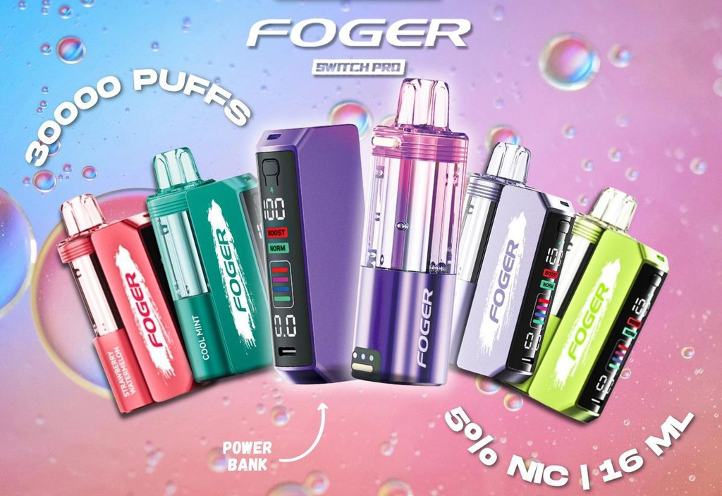 Foger Vape Refill & Pods — Switch Pro 30K Replacement Pods.