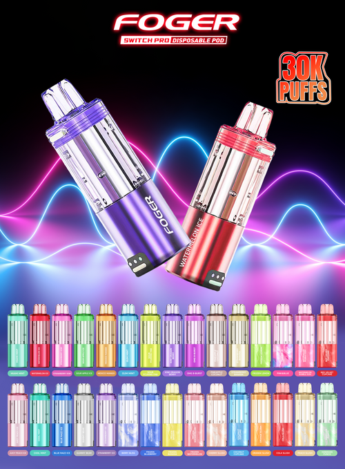 Foger Vape Refill & Pods — Switch Pro 30K Replacement Pods.